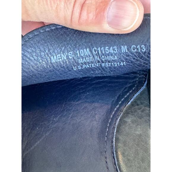 COLE HAAN Men's Black leather shoes, size 10. Loafers/Driving Mocs - Picture 3 of 11